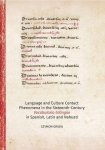 Language and Culture Contact Phenomena in the Sixteenth-Century Vocabulario trilingüe in Spanish, La
