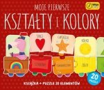 Moje pierwsze kształty i kolory. Puzzle i książka