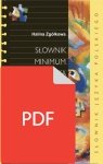 Słownik minimum języka polskiego EBOOK PDF