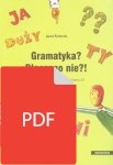 Gramatyka? Dlaczego nie?! Ćwiczenia gramatyczne dla poziomu A1 EBOOK PDF