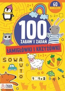 Łamigłówki i krzyżówki. Ponad 100 zabaw i zadań.
