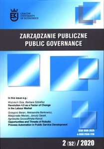 Zarządzanie Publiczne 2 (52) 2020