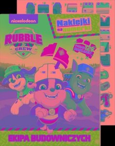 Rubble and crew Naklejki na numerki Ekipa Budowniczych