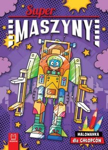 Supermaszyny Malowanka dla chłopców