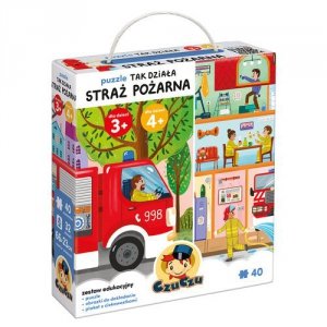 CzuCzu Puzzle 40 Tak działa Straż pożarna