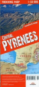Pireneje Środkowe (Central Pyrenees) Trekking map 1:50 000