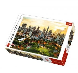 Puzzle Zachód słońca w Bangkoku 3000