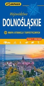 Województwo Dolnośląskie - Mapa Atrakcji Turystycznych