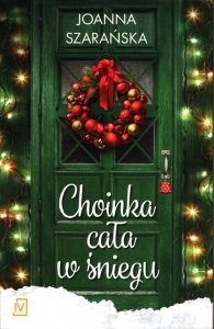 Choinka cała w śniegu
