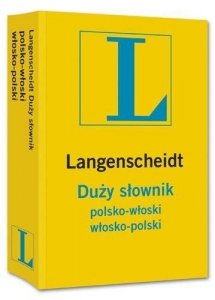 Duży słownik polsko-włoski, włosko-polski Langenscheidt