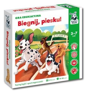 Kapitan Nauka. Gra edukacyjna. Biegnij, piesku