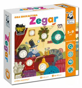 Kapitan Nauka. Gra edukacyjna. Zegar
