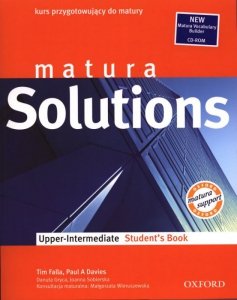 Matura Solutions U-Int SB Oral PK (CD-ROM) PL