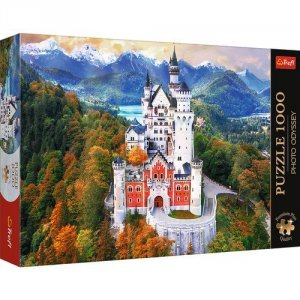 Puzzle Premium Plus Quality Photo Odyssey: Zamek Neuschwanstein, Niemcy 1000