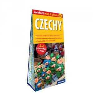 Czechy laminowany map&guide XL 2w1 przewodnik i mapa