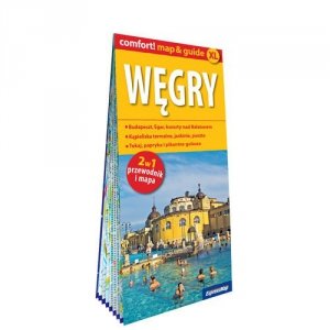 Węgry laminowany map&guide XL 2w1 przewodnik i mapa
