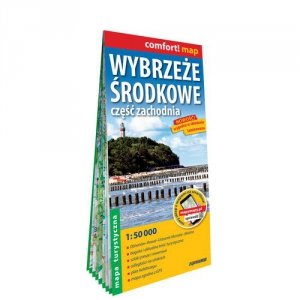 Wybrzeże Środkowe część zachodnia  Mapa turystyczna 1: 50 000