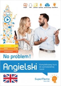 Angielski No problem! Kompleksowy kurs do samodzielnej nauki (poziom podstawowy A1-A2, średni B1-B2