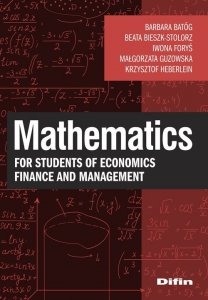 Mathematics for students of economics, finance and management