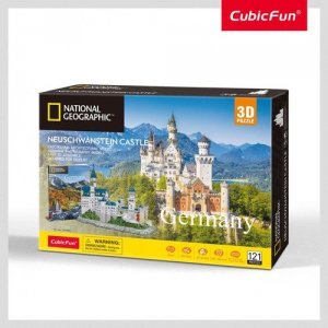 Puzzle 3D Zamek Neuschwanstein