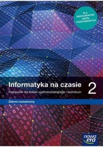 Informatyka na czasie 2 Podręcznik Zakres rozszerzony