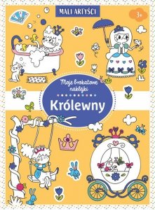 Moje brokatowe naklejki Królewny