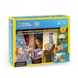 National Geographic Stem Aktywności z kolorami i światłem
