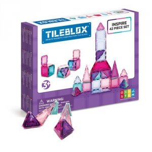 Tileblox Zestaw pastelowy 42 elementy