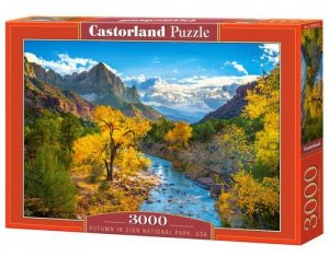 Puzzle 3000 Autumn in Zion National Park, USA