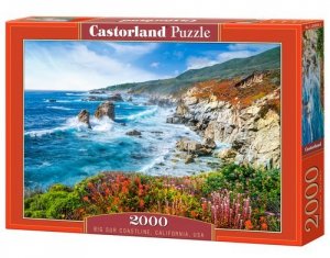 Puzzle Big Sur Coastline, California, USA 2000