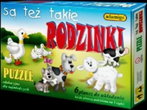 Są też takie rodzinki Puzzle edukacyjne