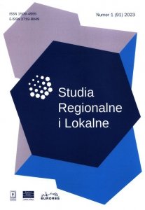 Studia Regionalne i Lokalne 1 ( 91) 2023