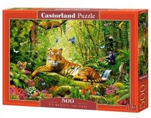 Puzzle 500 His Majesty, the Tiger