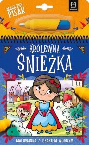 Królewna Śnieżka. Malowanka z pisakiem wodnym