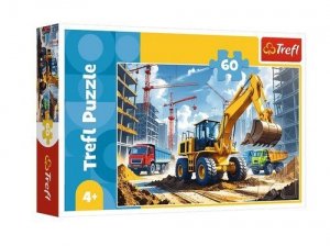 Puzzle Traktor koparko-ładowarka 60