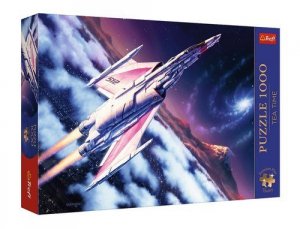 Puzzle Premium Plus Quality Tea Time: Lot w kosmos 1000