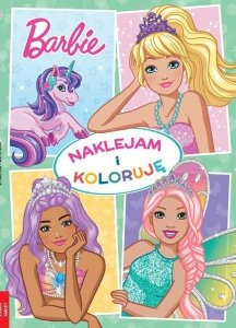 Barbie Dreamtopia Naklejam i Koloruję