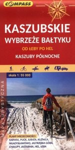 Kaszubskie wybrzeże Bałtyku Mapa turystyczna 1:55 000