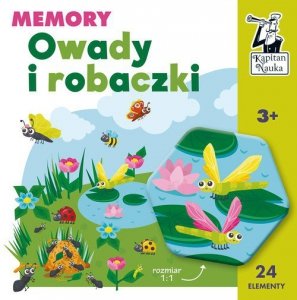 Owady i robaczki Memory Kapitan Nauka
