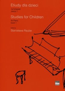 Etiudy dla dzieci na fortepian zeszyt 1