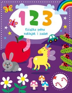 123 Książka pełna naklejek i zadań