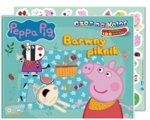 Peppa Pig Czas na kolor Barwny piknik