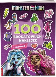 Monster High 100 brokatowych naklejek