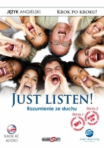 Just Listen 3! Rozumienie ze słuchu.  Kurs audio języka angielskiego. Krok 4C