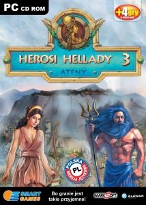 Herosi Hellady 3. Ateny. Smart games. PC CD-ROM + 4 gry w wersji demo