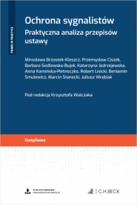 Ochrona sygnalistów. Praktyczna analiza przepisów ustawy + wzory do pobrania