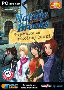 Natalie Brooks. Tajemnice ze szkolnej ławki. Smart games. PC DVD-ROM + 4 gry w wersji demo