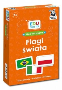 EDUseria. Flagi świata. Gra karciana. Kapitan Nauka