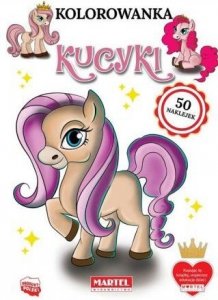 Kolorowanka z naklejkami. Kucyki