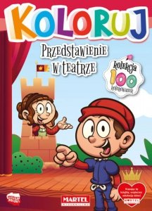 Koloruj. Przedstawienie w teatrze